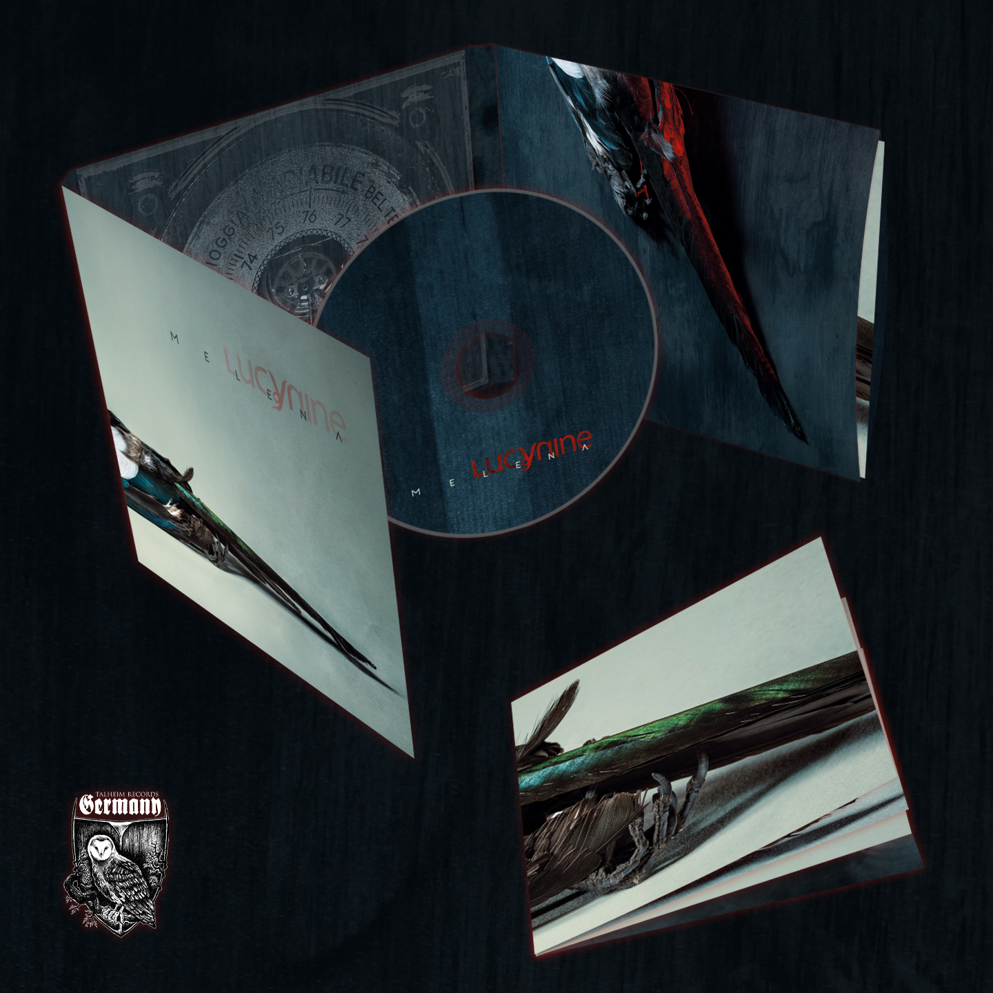 Lucynine - Melena CD Digipak - Vorbestellung Lucynine - Melena CD Digipak - Vorbestellung