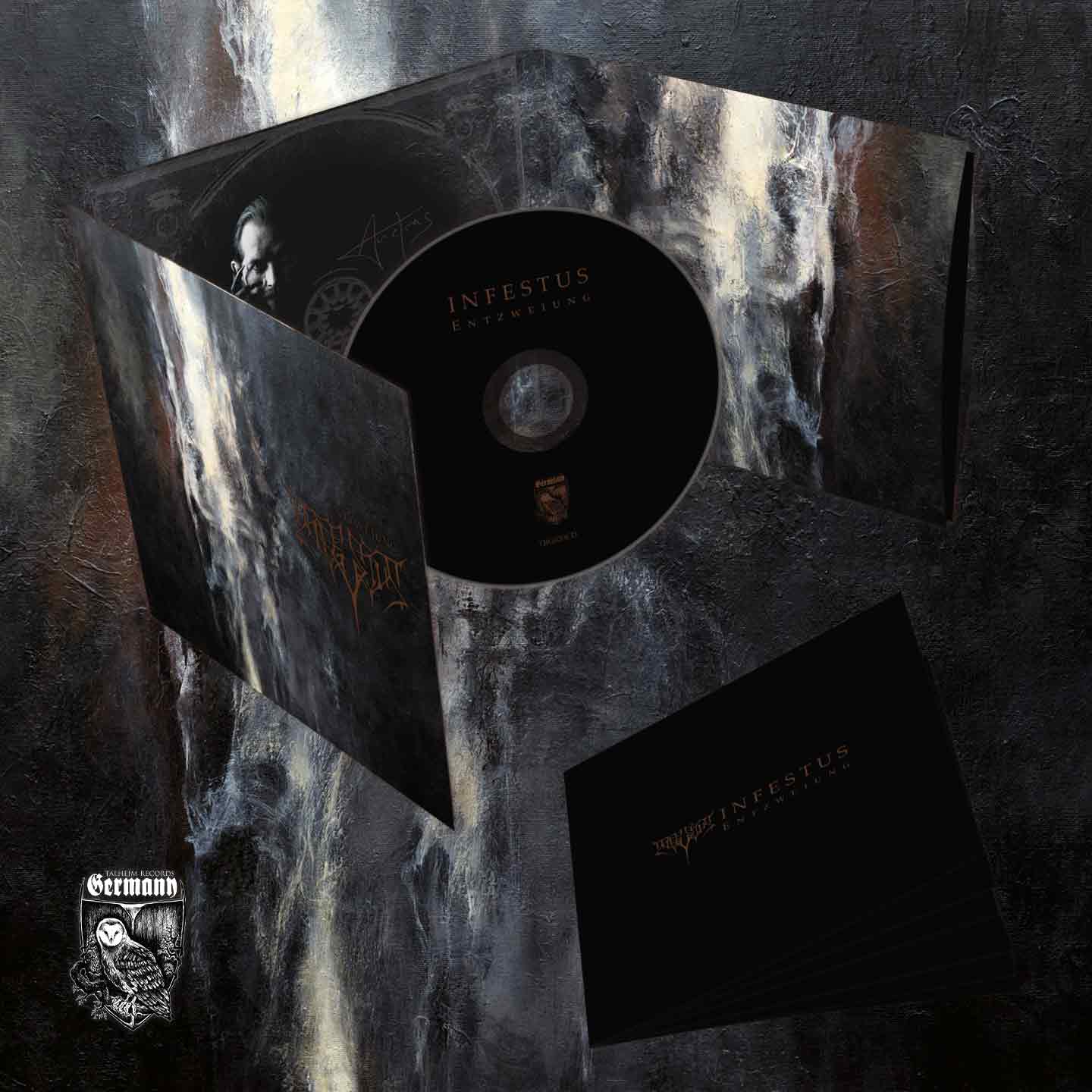 TRG020CD_Infestus_-_Entzweiung_CD_Digipak_Presentation Infestus - Entzweiung CD Digipak Presentation
