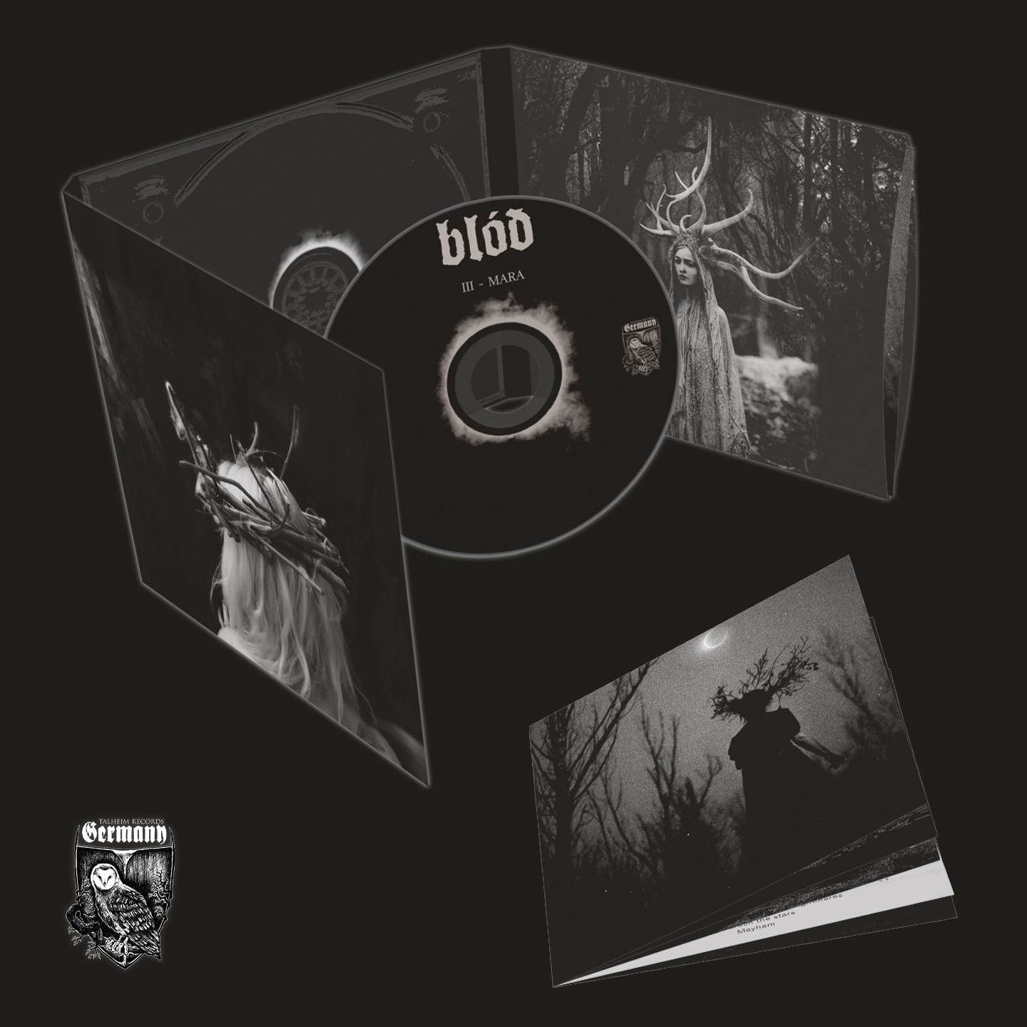 TRG006CD_Blod_-_Mara_CD_Digipak_Presentation Blod - Mara CD Digipak Präsentation