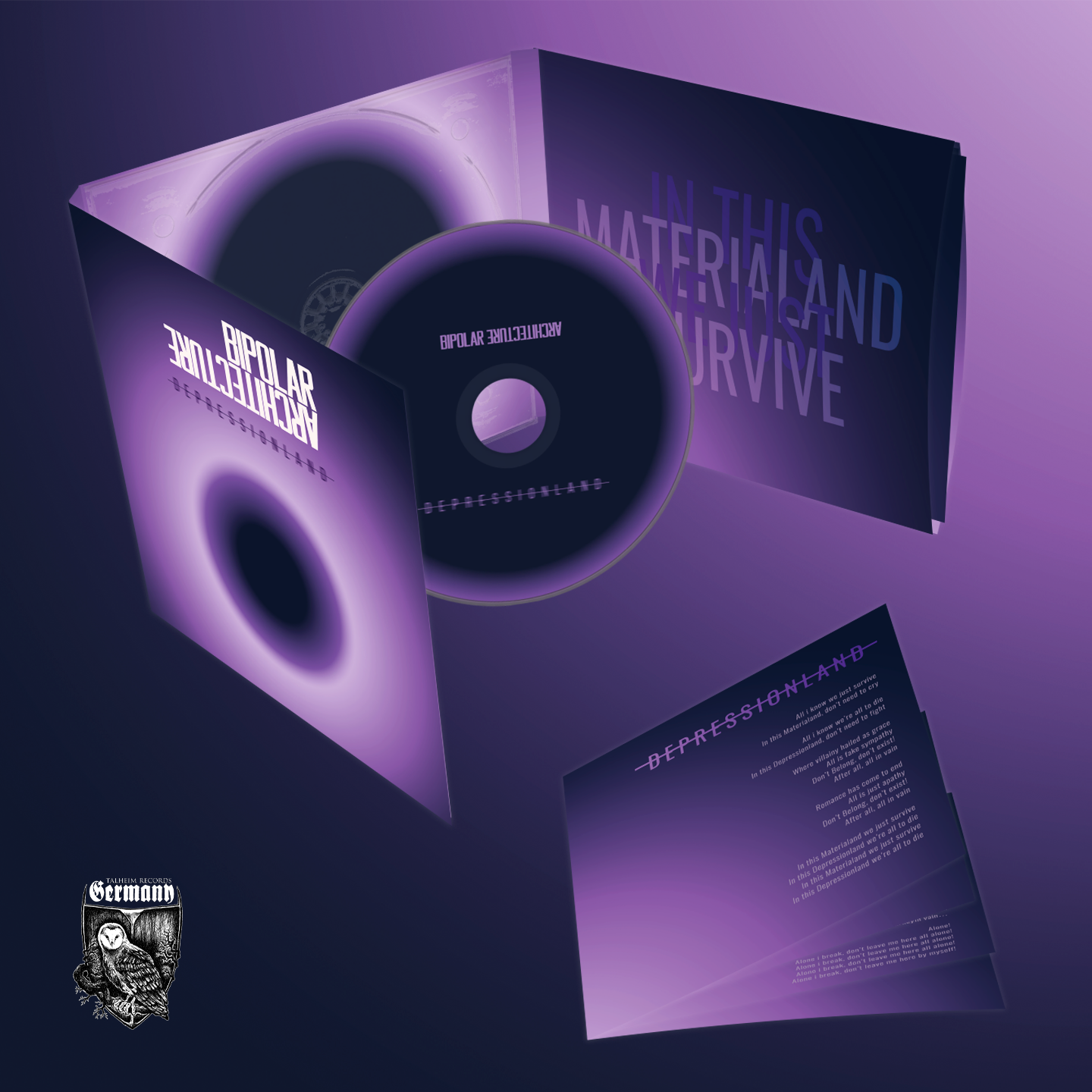 TRG011BipolarArchitectureDepressionland Bipolar Architecture - Depressionland CD Digipak