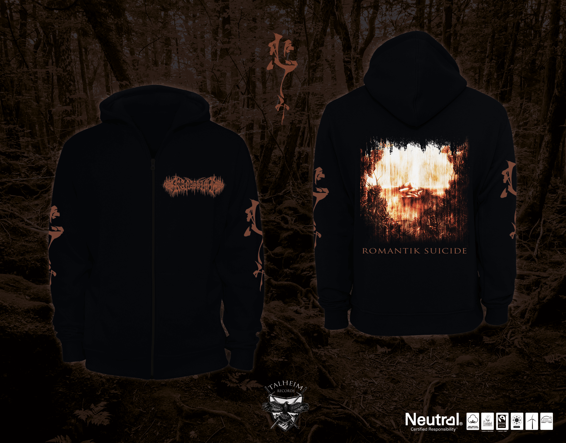 TR015ZP_Kanashimi_-_Romantik_Suicide_Hooded_Zip_Sweater_Presentation Kanashimi - Romantik Suicide Kapuzenweste (Männer) Präsentation