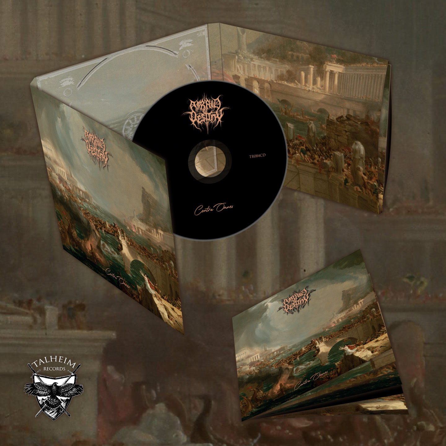 TR084CD_AfraidOfDestiny_-_Contra_Omnes_CD_Digipak_Presentation Afraid Of Destiny - Contra Omnes CD Digipak Präsentation