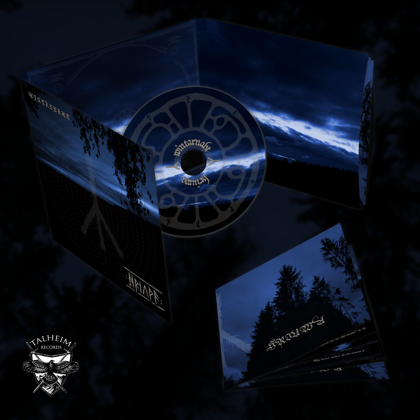 TR070CD_Wintarnaht_-_Hriuwa_CD_Digipak_Presentation Wintarnaht - Hriuwa CD Digipak Präsentation