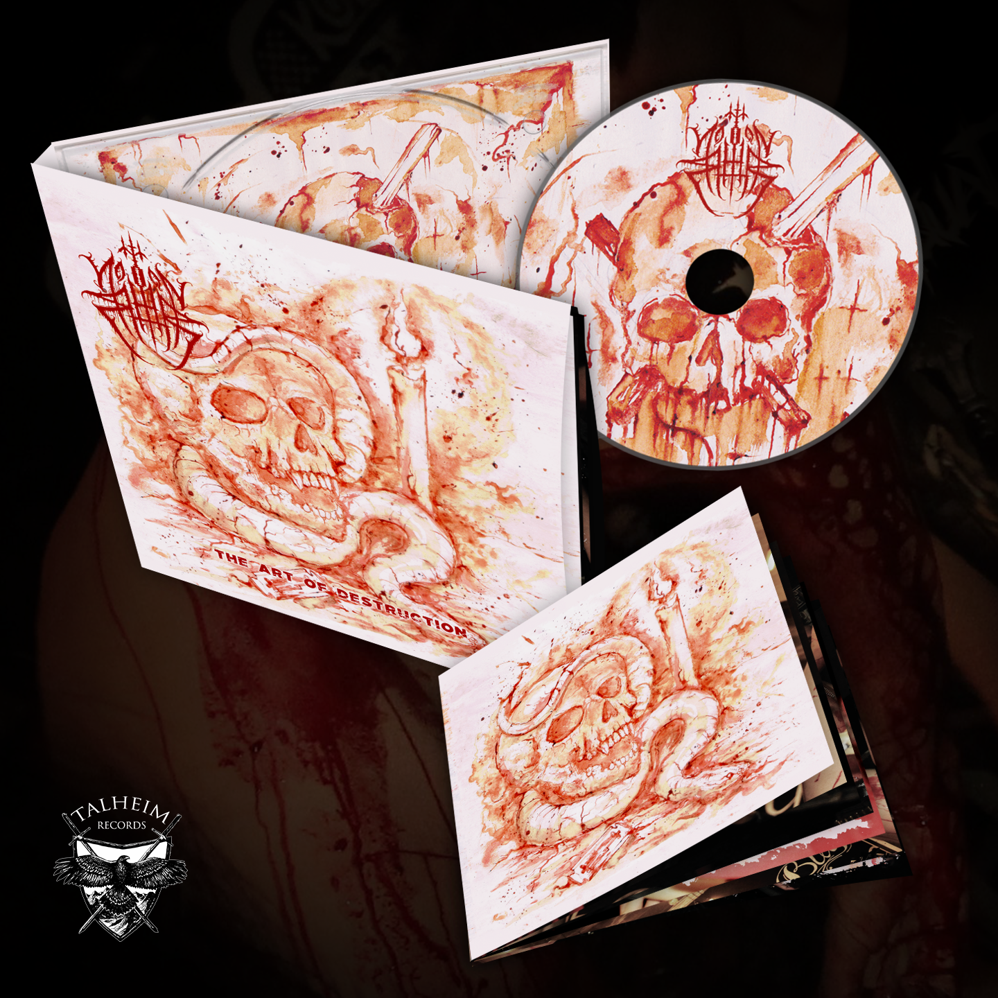 TR056CD_Northorn_-_The_Art_Of_Destruction_CD_Digipak_Presentation Northorn - The Art Of Destruction CD Digipak Präsentation