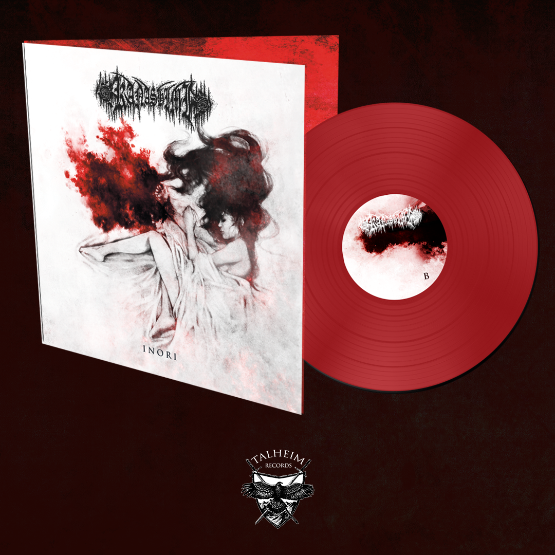 TR014VL_Kanashimi_-_Inori_Vinyl_Blood_Red_Presentation Kanashimi - Inori LP (Blutrot) Präsentation