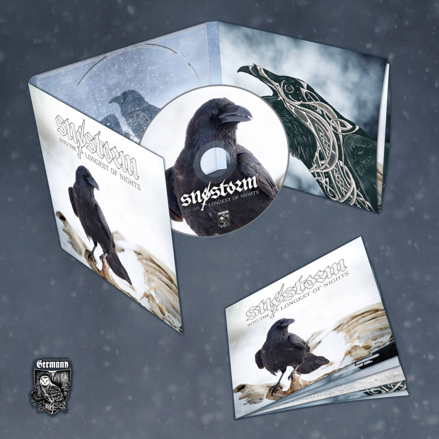 Snøstorm - Into The Longest of Nights CD Digipak Präsentation
