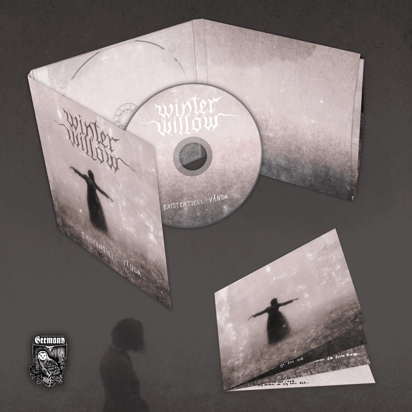 TRG010CD_Winter_Willow_-_Existentiell_Vanda_CD_Digipak_Presentation Winter Willow - Existentiell Vånda CD Digipak Präsentation