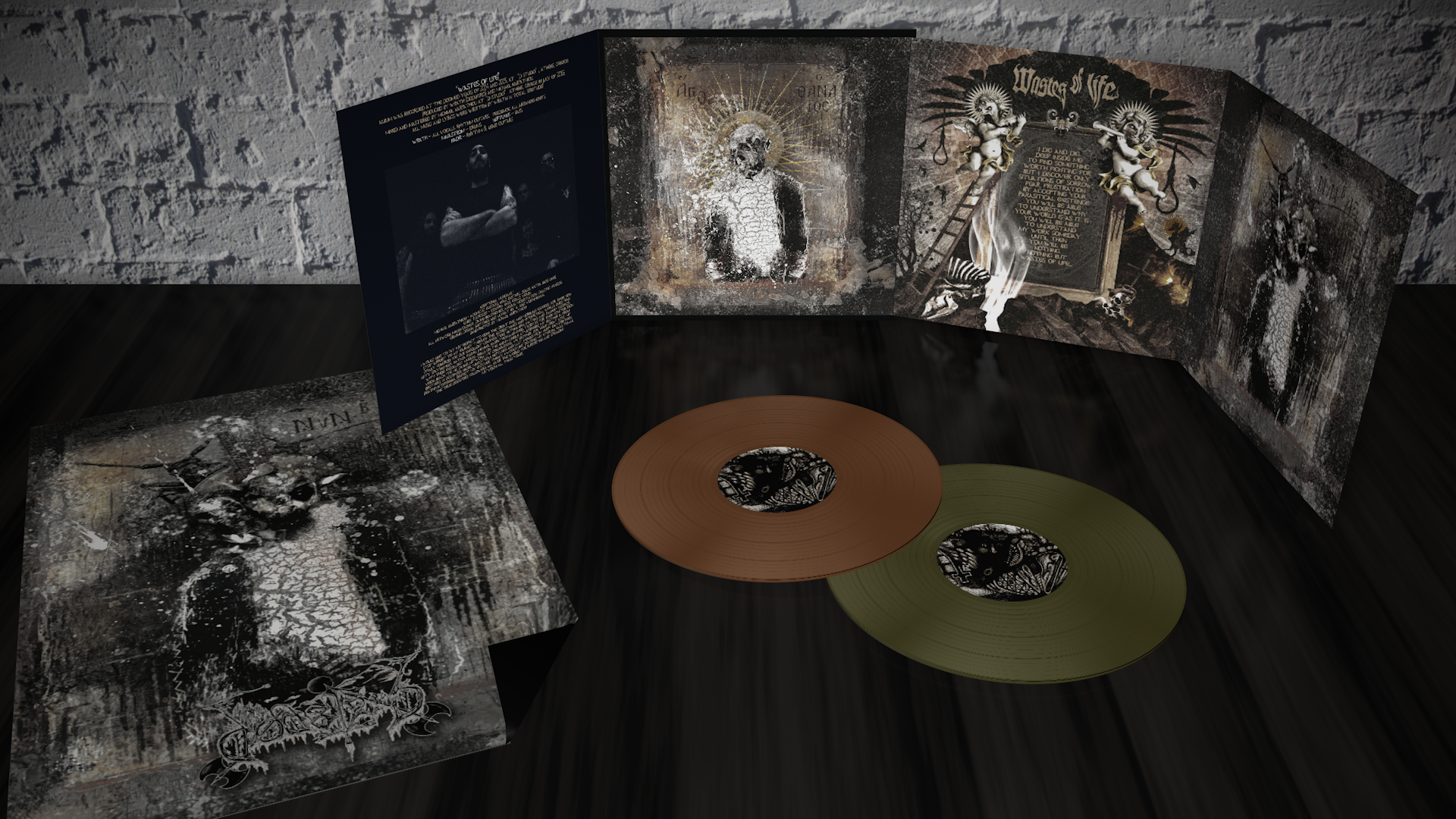 Dødsferd -Wastes Of Life Bronze / Sumpfgrün Vorschau 2