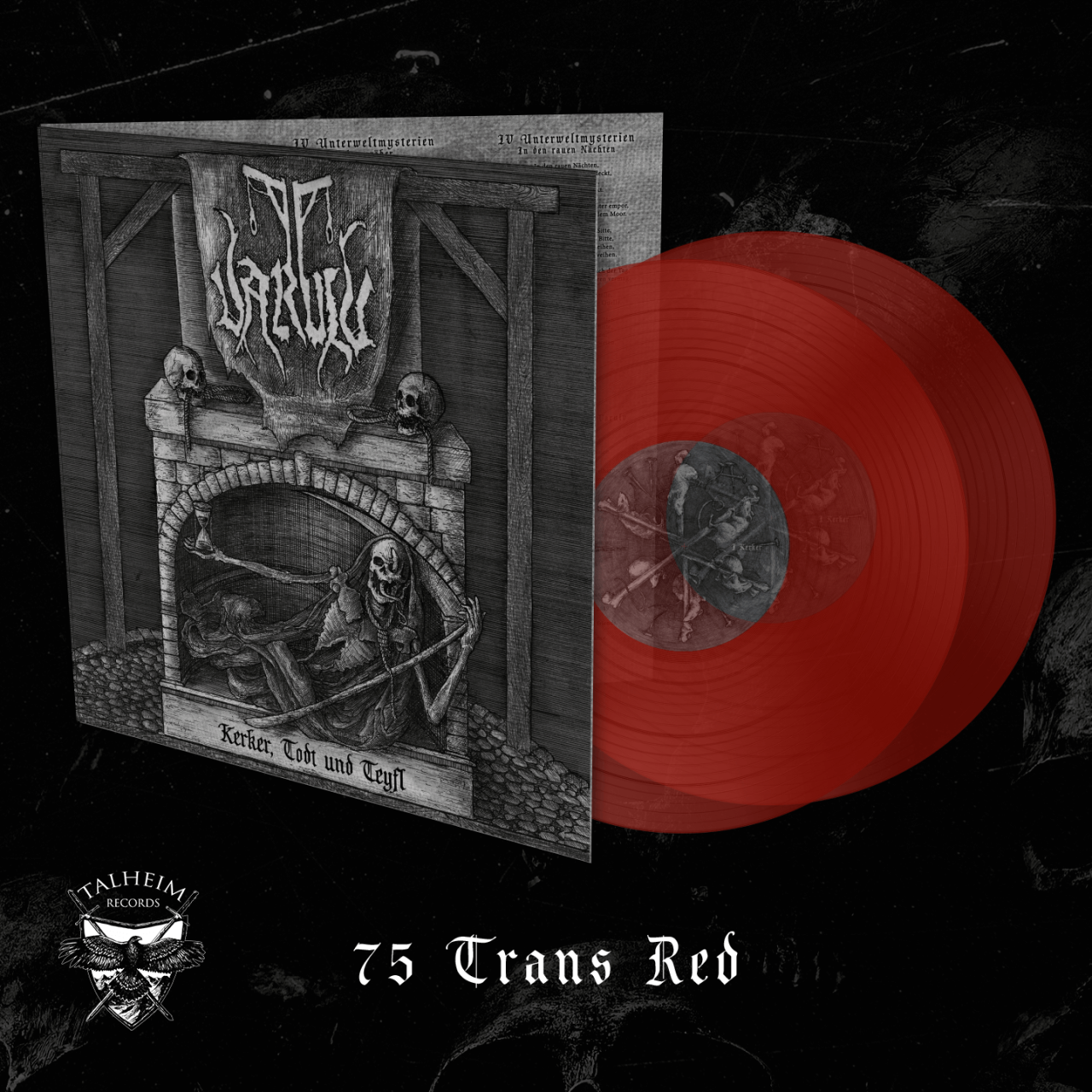 VarulV - Kerker, Todt und Teyfl DLP Gatefold (Transparent Red)