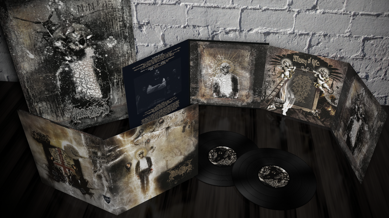 Dødsferd - Wastes of Life DLP Gatefold (Schwarz)