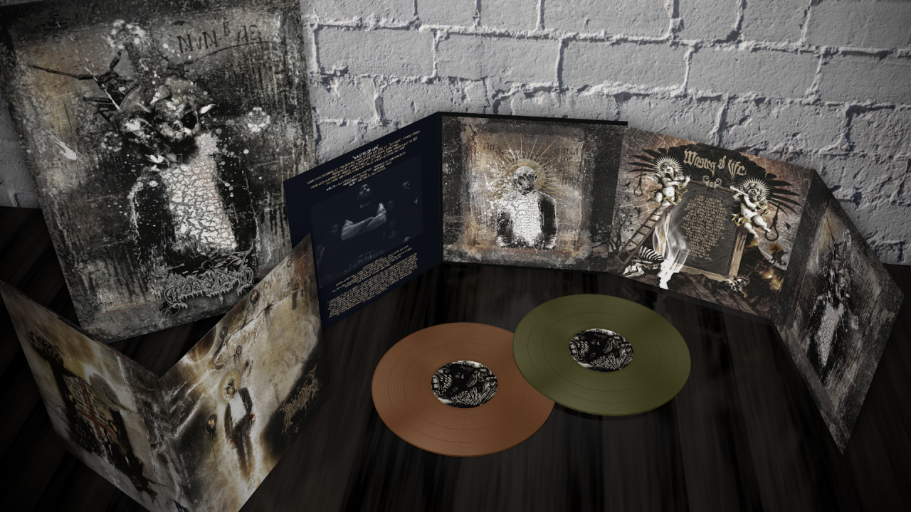 Dødsferd - Wastes of Life DLP Gatefold (Bronze / Sumpf-Grün)